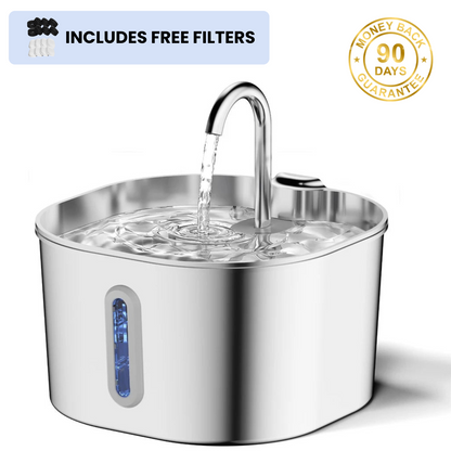 Fuente de Agua de Acero Inoxidable Pawnita